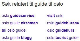 Google relatert søk